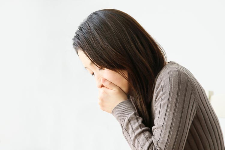 腹痛、下痢、嘔吐